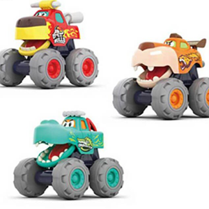 اسباب بازی ست 3 عددی ماشین هیولا هولی تویز Hola Toys مدل A3151_اسباب بازی ماشین